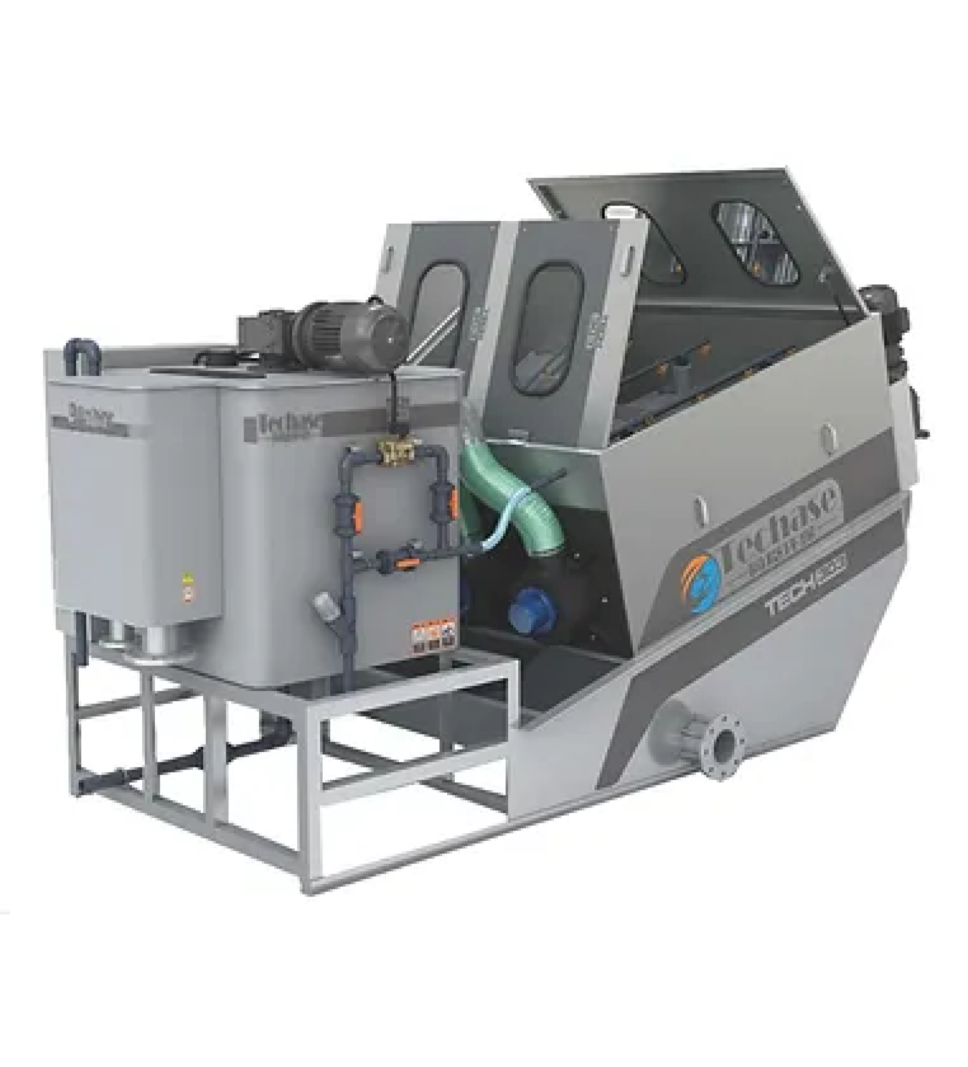 ทำความรู้จักเครื่องรีดตะกอน “screw press”